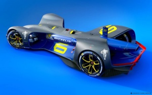 Roborace course sans pilote